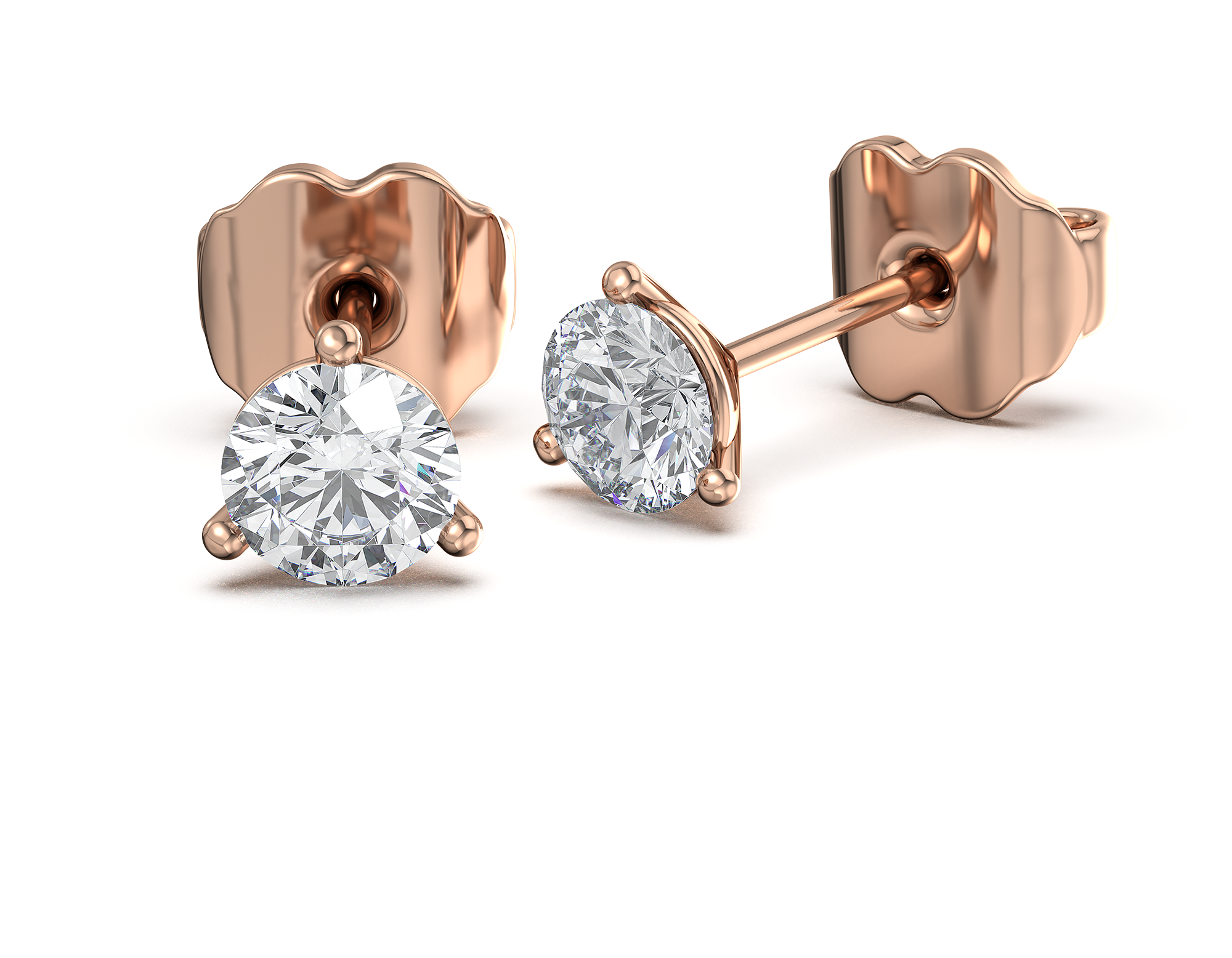 Classic Diamond Studs