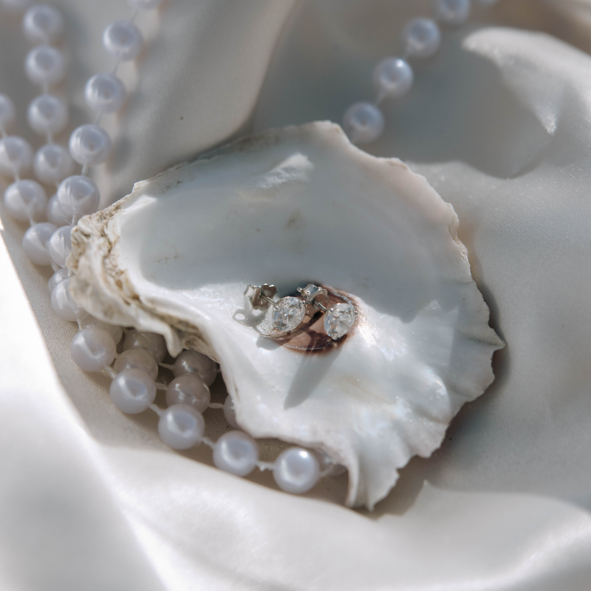 Classic Diamond Studs