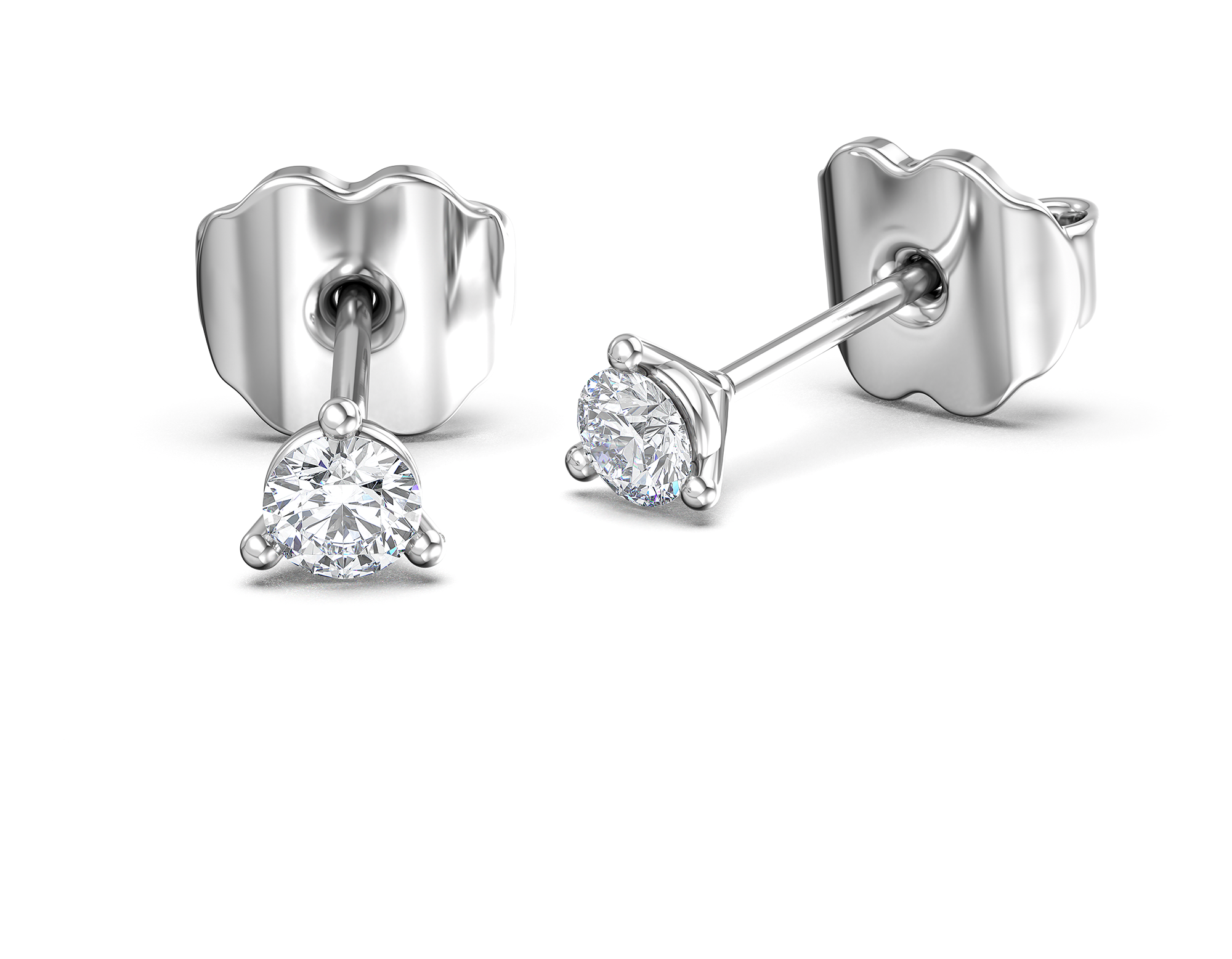 Classic Diamond Studs