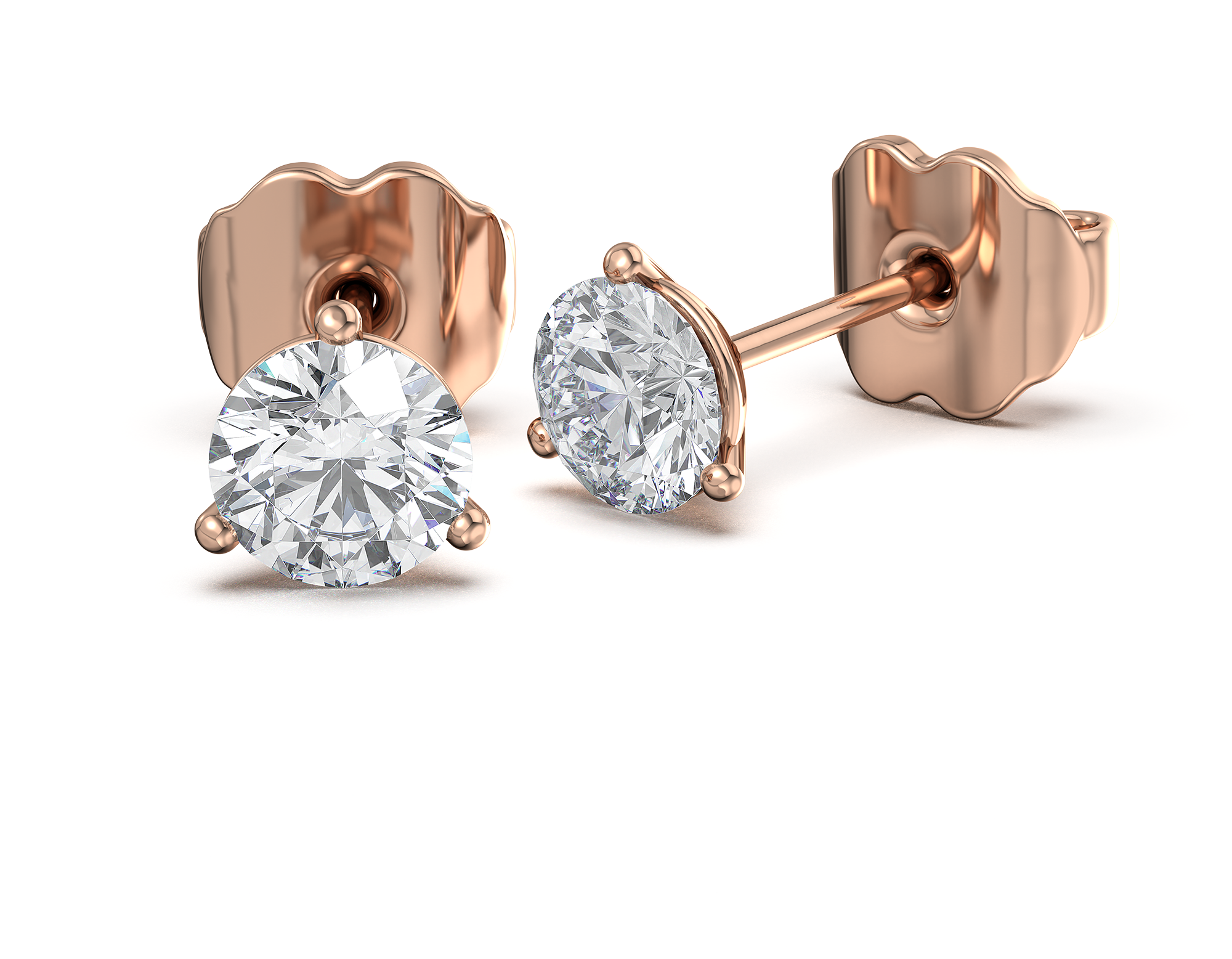 Classic Diamond Studs