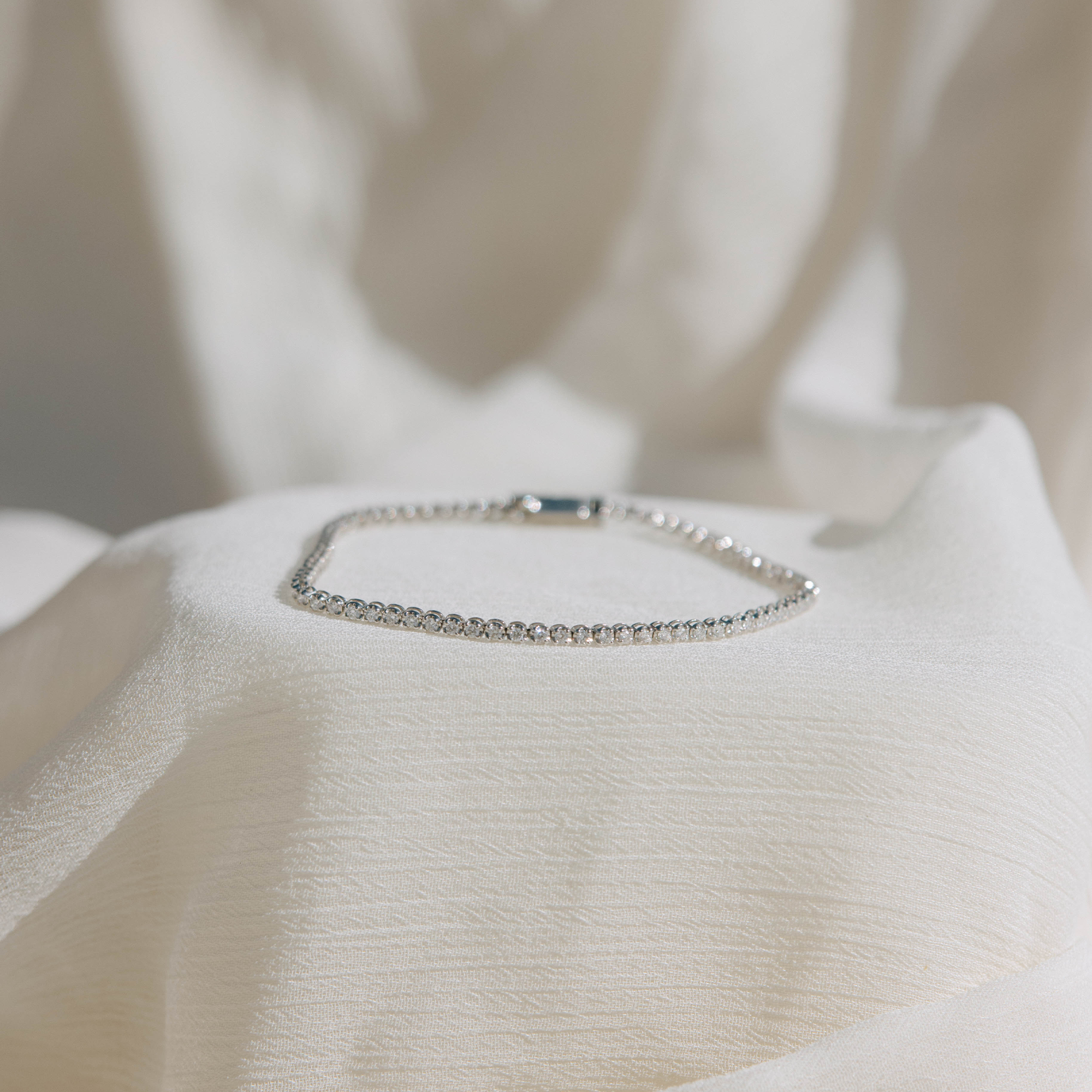 Her Favorite Diamond Bracelet